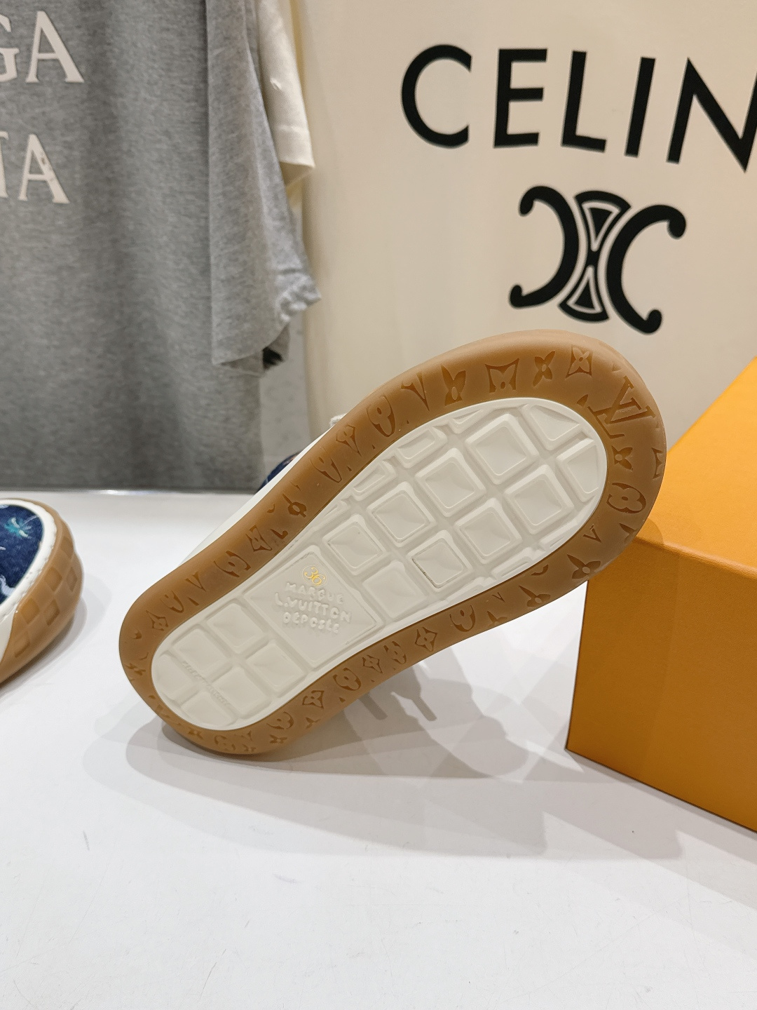 高版本出厂 情侣款  LOUIS VUITTON～LV路易威登F048 L家驴牌最新Tilted系列厚底