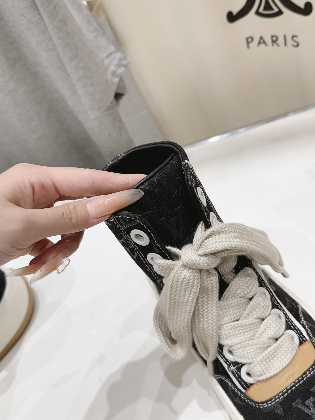 高版本出厂 情侣款  LOUIS VUITTON～LV路易威登F048 L家驴牌最新Tilted系列厚底