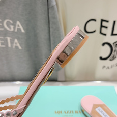 高版本出厂「ᴀqᴜᴀᴢᴢᴜʀᴀ」AQUAZZURA/菠萝F072 2026ss 夏季新款水钻平底拖鞋【市 高版本出厂「ᴀqᴜᴀᴢᴢᴜʀᴀ」AQUAZZURA/菠萝F072 2026ss 夏季新款水钻平底拖鞋【市