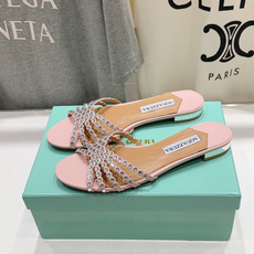 高版本出厂「ᴀqᴜᴀᴢᴢᴜʀᴀ」AQUAZZURA/菠萝F072 2026ss 夏季新款水钻平底拖鞋【市 高版本出厂「ᴀqᴜᴀᴢᴢᴜʀᴀ」AQUAZZURA/菠萝F072 2026ss 夏季新款水钻平底拖鞋【市
