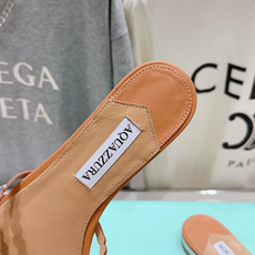 高版本出厂「ᴀqᴜᴀᴢᴢᴜʀᴀ」AQUAZZURA/菠萝F072 2026ss 夏季新款水钻平底拖鞋【市 高版本出厂「ᴀqᴜᴀᴢᴢᴜʀᴀ」AQUAZZURA/菠萝F072 2026ss 夏季新款水钻平底拖鞋【市