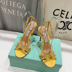 高版本出厂 凉鞋「ᴀqᴜᴀᴢᴢᴜʀᴀ」AQUAZZURA/菠萝F072 2026ss 夏季新款水钻高跟凉 高版本出厂 凉鞋「ᴀqᴜᴀᴢᴢᴜʀᴀ」AQUAZZURA/菠萝F072 2026ss 夏季新款水钻高跟凉
