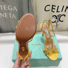 高版本出厂 凉鞋「ᴀqᴜᴀᴢᴢᴜʀᴀ」AQUAZZURA/菠萝F072 2026ss 夏季新款水钻高跟凉 高版本出厂 凉鞋「ᴀqᴜᴀᴢᴢᴜʀᴀ」AQUAZZURA/菠萝F072 2026ss 夏季新款水钻高跟凉