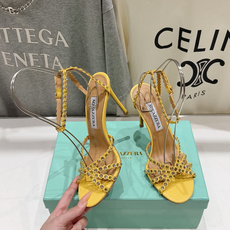 高版本出厂 凉鞋「ᴀqᴜᴀᴢᴢᴜʀᴀ」AQUAZZURA/菠萝F072 2026ss 夏季新款水钻高跟凉 高版本出厂 凉鞋「ᴀqᴜᴀᴢᴢᴜʀᴀ」AQUAZZURA/菠萝F072 2026ss 夏季新款水钻高跟凉
