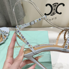 高版本出厂 凉鞋「ᴀqᴜᴀᴢᴢᴜʀᴀ」AQUAZZURA/菠萝F072 2026ss 夏季新款水钻高跟凉 高版本出厂 凉鞋「ᴀqᴜᴀᴢᴢᴜʀᴀ」AQUAZZURA/菠萝F072 2026ss 夏季新款水钻高跟凉