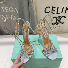 高版本出厂 凉鞋「ᴀqᴜᴀᴢᴢᴜʀᴀ」AQUAZZURA/菠萝F072 2026ss 夏季新款水钻高跟凉 高版本出厂 凉鞋「ᴀqᴜᴀᴢᴢᴜʀᴀ」AQUAZZURA/菠萝F072 2026ss 夏季新款水钻高跟凉