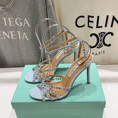高版本出厂 凉鞋「ᴀqᴜᴀᴢᴢᴜʀᴀ」AQUAZZURA/菠萝F072 2026ss 夏季新款水钻高跟凉 高版本出厂 凉鞋「ᴀqᴜᴀᴢᴢᴜʀᴀ」AQUAZZURA/菠萝F072 2026ss 夏季新款水钻高跟凉
