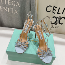 高版本出厂 凉鞋「ᴀqᴜᴀᴢᴢᴜʀᴀ」AQUAZZURA/菠萝F072 2026ss 夏季新款水钻高跟凉 高版本出厂 凉鞋「ᴀqᴜᴀᴢᴢᴜʀᴀ」AQUAZZURA/菠萝F072 2026ss 夏季新款水钻高跟凉