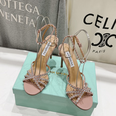 高版本出厂 凉鞋「ᴀqᴜᴀᴢᴢᴜʀᴀ」AQUAZZURA/菠萝F072 2026ss 夏季新款水钻高跟凉 高版本出厂 凉鞋「ᴀqᴜᴀᴢᴢᴜʀᴀ」AQUAZZURA/菠萝F072 2026ss 夏季新款水钻高跟凉