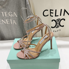 高版本出厂 凉鞋「ᴀqᴜᴀᴢᴢᴜʀᴀ」AQUAZZURA/菠萝F072 2026ss 夏季新款水钻高跟凉 高版本出厂 凉鞋「ᴀqᴜᴀᴢᴢᴜʀᴀ」AQUAZZURA/菠萝F072 2026ss 夏季新款水钻高跟凉