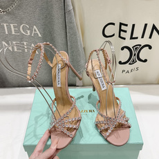 高版本出厂 凉鞋「ᴀqᴜᴀᴢᴢᴜʀᴀ」AQUAZZURA/菠萝F072 2026ss 夏季新款水钻高跟凉 高版本出厂 凉鞋「ᴀqᴜᴀᴢᴢᴜʀᴀ」AQUAZZURA/菠萝F072 2026ss 夏季新款水钻高跟凉