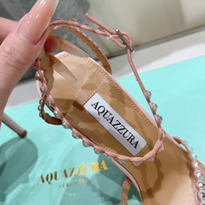 高版本出厂 凉鞋「ᴀqᴜᴀᴢᴢᴜʀᴀ」AQUAZZURA/菠萝F072 2026ss 夏季新款水钻高跟凉 高版本出厂 凉鞋「ᴀqᴜᴀᴢᴢᴜʀᴀ」AQUAZZURA/菠萝F072 2026ss 夏季新款水钻高跟凉