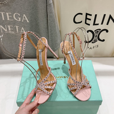 高版本出厂 凉鞋「ᴀqᴜᴀᴢᴢᴜʀᴀ」AQUAZZURA/菠萝F072 2026ss 夏季新款水钻高跟凉 高版本出厂 凉鞋「ᴀqᴜᴀᴢᴢᴜʀᴀ」AQUAZZURA/菠萝F072 2026ss 夏季新款水钻高跟凉