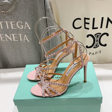 高版本出厂 凉鞋「ᴀqᴜᴀᴢᴢᴜʀᴀ」AQUAZZURA/菠萝F072 2026ss 夏季新款水钻高跟凉 高版本出厂 凉鞋「ᴀqᴜᴀᴢᴢᴜʀᴀ」AQUAZZURA/菠萝F072 2026ss 夏季新款水钻高跟凉