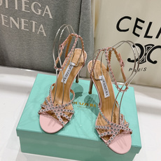 高版本出厂 凉鞋「ᴀqᴜᴀᴢᴢᴜʀᴀ」AQUAZZURA/菠萝F072 2026ss 夏季新款水钻高跟凉 高版本出厂 凉鞋「ᴀqᴜᴀᴢᴢᴜʀᴀ」AQUAZZURA/菠萝F072 2026ss 夏季新款水钻高跟凉