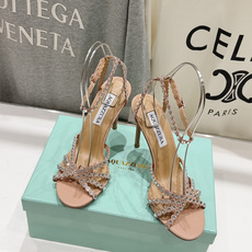 高版本出厂 凉鞋「ᴀqᴜᴀᴢᴢᴜʀᴀ」AQUAZZURA/菠萝F072 2026ss 夏季新款水钻高跟凉 高版本出厂 凉鞋「ᴀqᴜᴀᴢᴢᴜʀᴀ」AQUAZZURA/菠萝F072 2026ss 夏季新款水钻高跟凉
