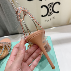 高版本出厂 凉鞋「ᴀqᴜᴀᴢᴢᴜʀᴀ」AQUAZZURA/菠萝F072 2026ss 夏季新款水钻高跟凉 高版本出厂 凉鞋「ᴀqᴜᴀᴢᴢᴜʀᴀ」AQUAZZURA/菠萝F072 2026ss 夏季新款水钻高跟凉