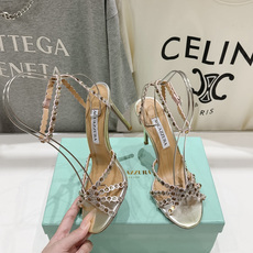 高版本出厂 凉鞋「ᴀqᴜᴀᴢᴢᴜʀᴀ」AQUAZZURA/菠萝F072 2026ss 夏季新款水钻高跟凉 高版本出厂 凉鞋「ᴀqᴜᴀᴢᴢᴜʀᴀ」AQUAZZURA/菠萝F072 2026ss 夏季新款水钻高跟凉