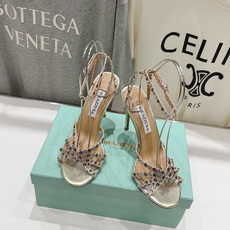 高版本出厂 凉鞋「ᴀqᴜᴀᴢᴢᴜʀᴀ」AQUAZZURA/菠萝F072 2026ss 夏季新款水钻高跟凉 高版本出厂 凉鞋「ᴀqᴜᴀᴢᴢᴜʀᴀ」AQUAZZURA/菠萝F072 2026ss 夏季新款水钻高跟凉