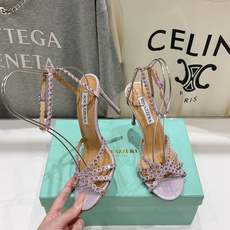 高版本出厂 凉鞋「ᴀqᴜᴀᴢᴢᴜʀᴀ」AQUAZZURA/菠萝F072 2026ss 夏季新款水钻高跟凉 高版本出厂 凉鞋「ᴀqᴜᴀᴢᴢᴜʀᴀ」AQUAZZURA/菠萝F072 2026ss 夏季新款水钻高跟凉