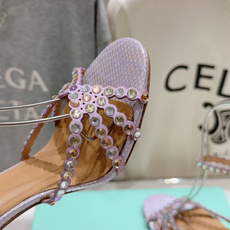 高版本出厂 凉鞋「ᴀqᴜᴀᴢᴢᴜʀᴀ」AQUAZZURA/菠萝F072 2026ss 夏季新款水钻高跟凉 高版本出厂 凉鞋「ᴀqᴜᴀᴢᴢᴜʀᴀ」AQUAZZURA/菠萝F072 2026ss 夏季新款水钻高跟凉