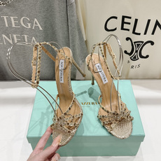 高版本出厂 凉鞋「ᴀqᴜᴀᴢᴢᴜʀᴀ」AQUAZZURA/菠萝F072 2026ss 夏季新款水钻高跟凉 高版本出厂 凉鞋「ᴀqᴜᴀᴢᴢᴜʀᴀ」AQUAZZURA/菠萝F072 2026ss 夏季新款水钻高跟凉