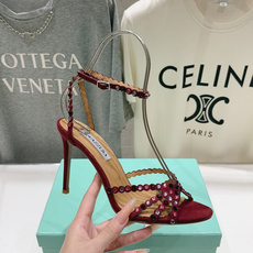 高版本出厂 凉鞋「ᴀqᴜᴀᴢᴢᴜʀᴀ」AQUAZZURA/菠萝F072 2026ss 夏季新款水钻高跟凉 高版本出厂 凉鞋「ᴀqᴜᴀᴢᴢᴜʀᴀ」AQUAZZURA/菠萝F072 2026ss 夏季新款水钻高跟凉