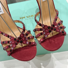 高版本出厂 凉鞋「ᴀqᴜᴀᴢᴢᴜʀᴀ」AQUAZZURA/菠萝F072 2026ss 夏季新款水钻高跟凉 高版本出厂 凉鞋「ᴀqᴜᴀᴢᴢᴜʀᴀ」AQUAZZURA/菠萝F072 2026ss 夏季新款水钻高跟凉