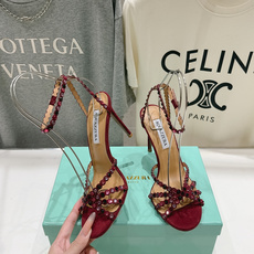 高版本出厂 凉鞋「ᴀqᴜᴀᴢᴢᴜʀᴀ」AQUAZZURA/菠萝F072 2026ss 夏季新款水钻高跟凉 高版本出厂 凉鞋「ᴀqᴜᴀᴢᴢᴜʀᴀ」AQUAZZURA/菠萝F072 2026ss 夏季新款水钻高跟凉