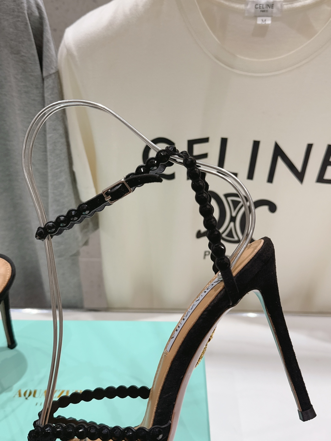 高版本出厂 凉鞋「ᴀqᴜᴀᴢᴢᴜʀᴀ」AQUAZZURA/菠萝F072 2026ss 夏季新款水钻高跟凉
