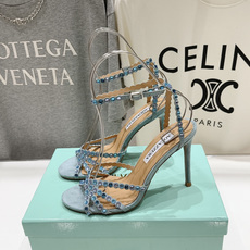 高版本出厂 凉鞋「ᴀqᴜᴀᴢᴢᴜʀᴀ」AQUAZZURA/菠萝F072 2026ss 夏季新款水钻高跟凉 高版本出厂 凉鞋「ᴀqᴜᴀᴢᴢᴜʀᴀ」AQUAZZURA/菠萝F072 2026ss 夏季新款水钻高跟凉