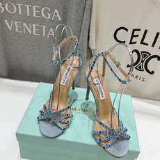 高版本出厂 凉鞋「ᴀqᴜᴀᴢᴢᴜʀᴀ」AQUAZZURA/菠萝F072 2026ss 夏季新款水钻高跟凉 高版本出厂 凉鞋「ᴀqᴜᴀᴢᴢᴜʀᴀ」AQUAZZURA/菠萝F072 2026ss 夏季新款水钻高跟凉