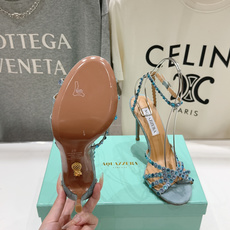 高版本出厂 凉鞋「ᴀqᴜᴀᴢᴢᴜʀᴀ」AQUAZZURA/菠萝F072 2026ss 夏季新款水钻高跟凉 高版本出厂 凉鞋「ᴀqᴜᴀᴢᴢᴜʀᴀ」AQUAZZURA/菠萝F072 2026ss 夏季新款水钻高跟凉