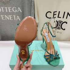 高版本出厂 凉鞋「ᴀqᴜᴀᴢᴢᴜʀᴀ」AQUAZZURA/菠萝F072 2026ss 夏季新款水钻高跟凉 高版本出厂 凉鞋「ᴀqᴜᴀᴢᴢᴜʀᴀ」AQUAZZURA/菠萝F072 2026ss 夏季新款水钻高跟凉