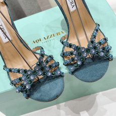 高版本出厂 凉鞋「ᴀqᴜᴀᴢᴢᴜʀᴀ」AQUAZZURA/菠萝F072 2026ss 夏季新款水钻高跟凉 高版本出厂 凉鞋「ᴀqᴜᴀᴢᴢᴜʀᴀ」AQUAZZURA/菠萝F072 2026ss 夏季新款水钻高跟凉