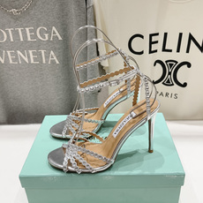 高版本出厂 凉鞋「ᴀqᴜᴀᴢᴢᴜʀᴀ」AQUAZZURA/菠萝F072 2026ss 夏季新款水钻高跟凉 高版本出厂 凉鞋「ᴀqᴜᴀᴢᴢᴜʀᴀ」AQUAZZURA/菠萝F072 2026ss 夏季新款水钻高跟凉