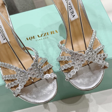 高版本出厂 凉鞋「ᴀqᴜᴀᴢᴢᴜʀᴀ」AQUAZZURA/菠萝F072 2026ss 夏季新款水钻高跟凉 高版本出厂 凉鞋「ᴀqᴜᴀᴢᴢᴜʀᴀ」AQUAZZURA/菠萝F072 2026ss 夏季新款水钻高跟凉