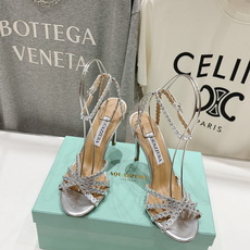 高版本出厂 凉鞋「ᴀqᴜᴀᴢᴢᴜʀᴀ」AQUAZZURA/菠萝F072 2026ss 夏季新款水钻高跟凉 高版本出厂 凉鞋「ᴀqᴜᴀᴢᴢᴜʀᴀ」AQUAZZURA/菠萝F072 2026ss 夏季新款水钻高跟凉