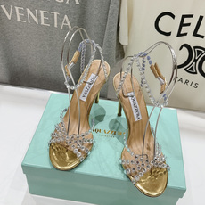 高版本出厂 凉鞋「ᴀqᴜᴀᴢᴢᴜʀᴀ」AQUAZZURA/菠萝F072 2026ss 夏季新款水钻高跟凉 高版本出厂 凉鞋「ᴀqᴜᴀᴢᴢᴜʀᴀ」AQUAZZURA/菠萝F072 2026ss 夏季新款水钻高跟凉