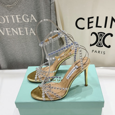 高版本出厂 凉鞋「ᴀqᴜᴀᴢᴢᴜʀᴀ」AQUAZZURA/菠萝F072 2026ss 夏季新款水钻高跟凉 高版本出厂 凉鞋「ᴀqᴜᴀᴢᴢᴜʀᴀ」AQUAZZURA/菠萝F072 2026ss 夏季新款水钻高跟凉