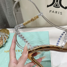 高版本出厂 凉鞋「ᴀqᴜᴀᴢᴢᴜʀᴀ」AQUAZZURA/菠萝F072 2026ss 夏季新款水钻高跟凉 高版本出厂 凉鞋「ᴀqᴜᴀᴢᴢᴜʀᴀ」AQUAZZURA/菠萝F072 2026ss 夏季新款水钻高跟凉