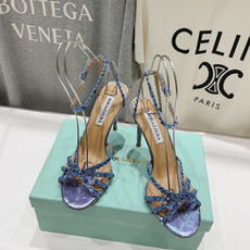 高版本出厂 凉鞋「ᴀqᴜᴀᴢᴢᴜʀᴀ」AQUAZZURA/菠萝F072 2026ss 夏季新款水钻高跟凉 高版本出厂 凉鞋「ᴀqᴜᴀᴢᴢᴜʀᴀ」AQUAZZURA/菠萝F072 2026ss 夏季新款水钻高跟凉