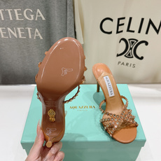高版本出厂 拖鞋「ᴀqᴜᴀᴢᴢᴜʀᴀ」AQUAZZURA/菠萝F072 2026ss夏季新款水钻高跟拖鞋 高版本出厂 拖鞋「ᴀqᴜᴀᴢᴢᴜʀᴀ」AQUAZZURA/菠萝F072 2026ss夏季新款水钻高跟拖鞋