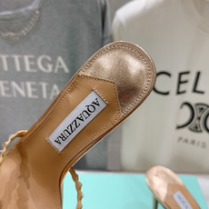 高版本出厂 拖鞋「ᴀqᴜᴀᴢᴢᴜʀᴀ」AQUAZZURA/菠萝F072 2026ss夏季新款水钻高跟拖鞋 高版本出厂 拖鞋「ᴀqᴜᴀᴢᴢᴜʀᴀ」AQUAZZURA/菠萝F072 2026ss夏季新款水钻高跟拖鞋