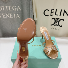 高版本出厂 拖鞋「ᴀqᴜᴀᴢᴢᴜʀᴀ」AQUAZZURA/菠萝F072 2026ss夏季新款水钻高跟拖鞋 高版本出厂 拖鞋「ᴀqᴜᴀᴢᴢᴜʀᴀ」AQUAZZURA/菠萝F072 2026ss夏季新款水钻高跟拖鞋