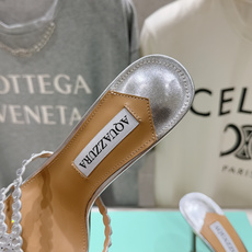 高版本出厂 拖鞋「ᴀqᴜᴀᴢᴢᴜʀᴀ」AQUAZZURA/菠萝F072 2026ss夏季新款水钻高跟拖鞋 高版本出厂 拖鞋「ᴀqᴜᴀᴢᴢᴜʀᴀ」AQUAZZURA/菠萝F072 2026ss夏季新款水钻高跟拖鞋