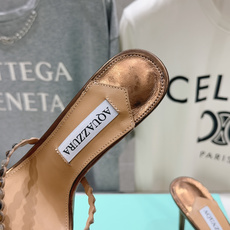 高版本出厂 拖鞋「ᴀqᴜᴀᴢᴢᴜʀᴀ」AQUAZZURA/菠萝F072 2026ss夏季新款水钻高跟拖鞋 高版本出厂 拖鞋「ᴀqᴜᴀᴢᴢᴜʀᴀ」AQUAZZURA/菠萝F072 2026ss夏季新款水钻高跟拖鞋