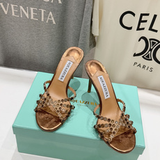 高版本出厂 拖鞋「ᴀqᴜᴀᴢᴢᴜʀᴀ」AQUAZZURA/菠萝F072 2026ss夏季新款水钻高跟拖鞋 高版本出厂 拖鞋「ᴀqᴜᴀᴢᴢᴜʀᴀ」AQUAZZURA/菠萝F072 2026ss夏季新款水钻高跟拖鞋