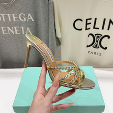 高版本出厂 拖鞋「ᴀqᴜᴀᴢᴢᴜʀᴀ」AQUAZZURA/菠萝F072 2026ss夏季新款水钻高跟拖鞋 高版本出厂 拖鞋「ᴀqᴜᴀᴢᴢᴜʀᴀ」AQUAZZURA/菠萝F072 2026ss夏季新款水钻高跟拖鞋