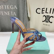 高版本出厂 拖鞋「ᴀqᴜᴀᴢᴢᴜʀᴀ」AQUAZZURA/菠萝F072 2026ss夏季新款水钻高跟拖鞋 高版本出厂 拖鞋「ᴀqᴜᴀᴢᴢᴜʀᴀ」AQUAZZURA/菠萝F072 2026ss夏季新款水钻高跟拖鞋